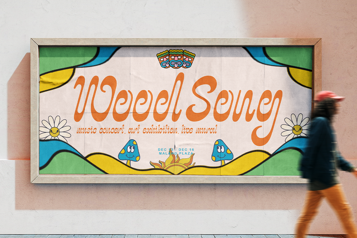 Psychodelic, a Font by Say Studio (Photo 2 of 13)