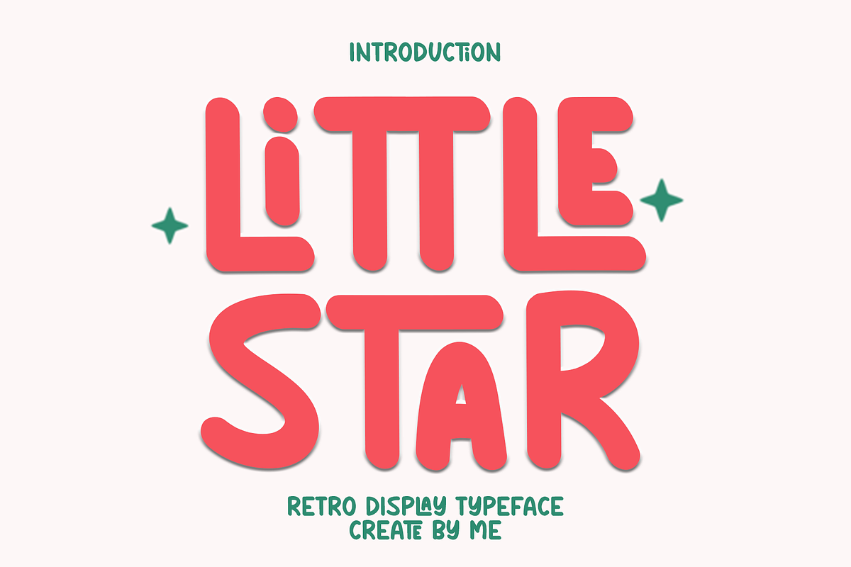 Little Star, a Script Font by InermediaSTUDIO (Photo 1 of 8)
