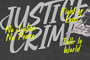 Skullthrone - Brush Font, a Handwritten Font by VASTARD STUDIO (Thumbnail 5 of 10)