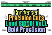 GC Bigno – Condensed Inktrap, a Sans Serif Font by Glyphonic (Thumbnail 4 of 15)