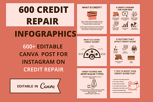 Credit Repair Instagram Template