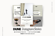 DUNE | Canva Instagram Stories, a Social Media Template by The Curatory Studio (Thumbnail 1 of 6)
