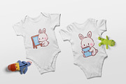 Josie Bubbly Bunny Back to School, an Animal Illustration by Blumensdiary (Thumbnail 5 of 8)