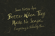Quick Wrockers - the Ugly Notes, a Handwritten Font by HypeWorksCo (Thumbnail 10 of 19)