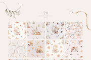 Fall dahlias, pumpkins and mushrooms, an Illustration by astelenadesign (Thumbnail 13 of 16)