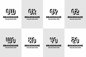 Letters BW WB BX XB BY YB BZ ZB Logo