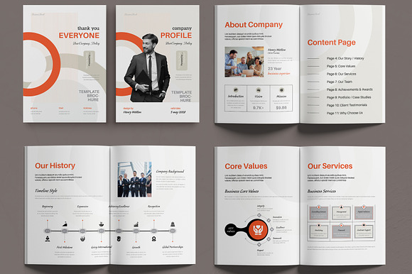 Company Profile Document Template preview 7
