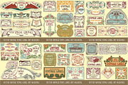 Label Art Nouveau - mega set, a Decorative Illustration by Stanislav Kharchevskyi (Thumbnail 10 of 12)