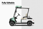 Golf Cart Mockup 2, a Product Mockup by Mockupix (Thumbnail 3 of 12)