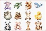 Soft Toy Nursery Clipart Set, an Illustration by Sublimation Artist (Thumbnail 3 of 6)