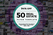 94%OFF // REAL ESTATE //Flyer Bundle, a Flyer Template by Slidewerk (Thumbnail 1 of 5)