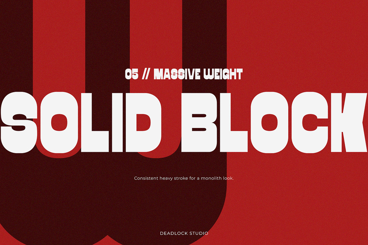 Bulwark, a Sans Serif Font by deadlock studio (Photo 5 of 14)