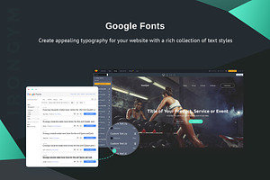 IronGym Landing Page HTML