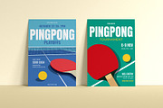 4 Pingpong flyer template Bundle, a Flyer Template by Sandypramana (Thumbnail 3 of 3)