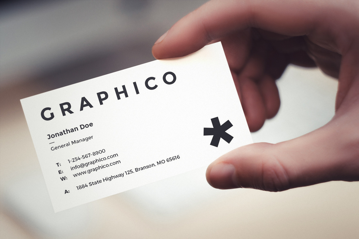 2 in 1 Black&White Business Card-49, a Business Card Template by ND Design (Photo 9 of 9)