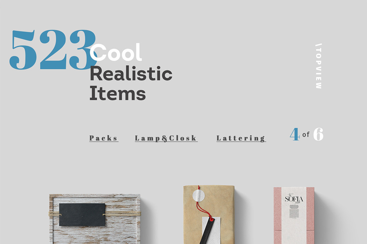 50%OFF The Scene Creator - Top view, a Books & Magazine Mockup by Creatoom (Photo 8 of 12)