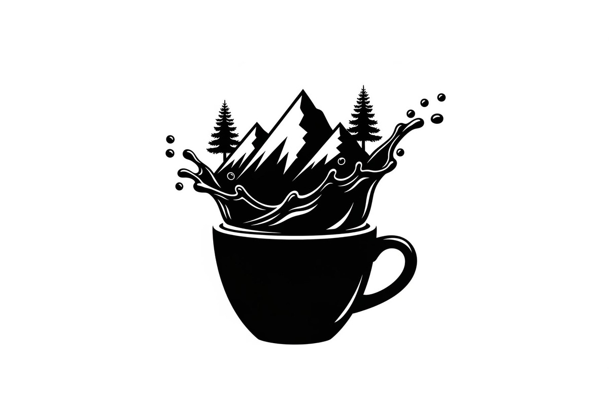 Mountain Coffee Cup Design Bundle, an Illustration by yasushie (Photo 4 of 31)