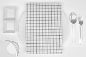 Menu Mockup, an Advertising Mockup by Qaleb Studio