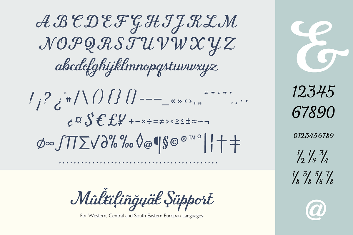 Fairlady a Vintage Script Font, a Script Font by Studio Indigo (Photo 7 of 9)