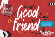 Nice Postman - Fun Brush Font, a Font by Gassstype (Thumbnail 3 of 8)