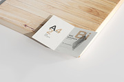 A4 Size Bi-Fold Brochure Mockup, a Print Template by pmvch (Thumbnail 5 of 20)