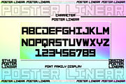 Poster Linear, a Slab Serif Font by Bramcreative (Thumbnail 7 of 11)