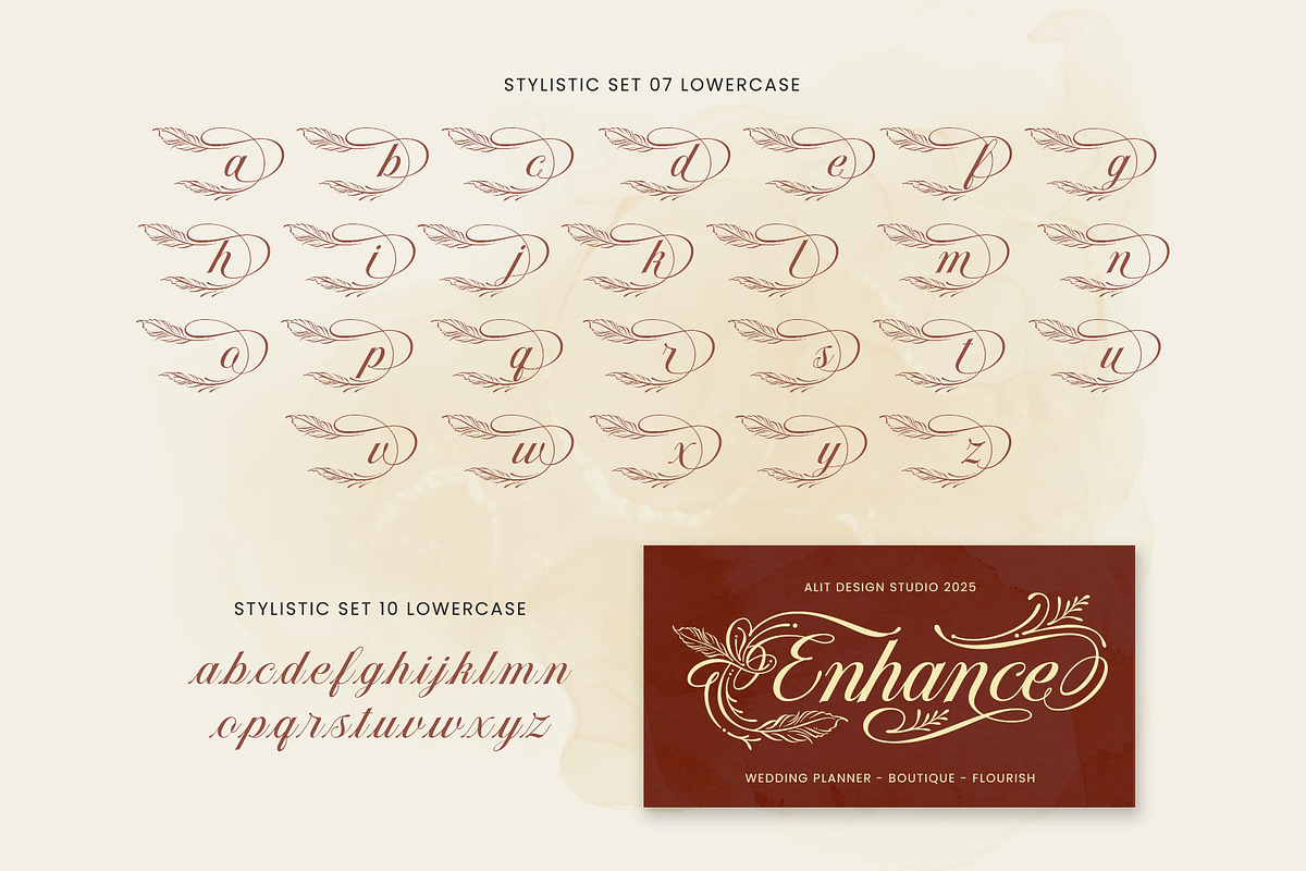 Chetta Money Typeface, a Script Font by alit design (Photo 14 of 17)