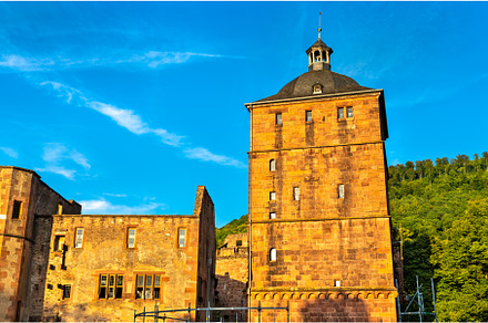 Ruins of Heidelberg Castle in, an Architecture Photo by Leonid Andronov