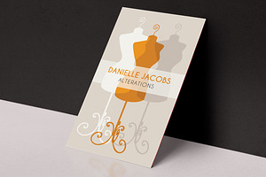 Dress Form Business Card