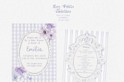 Purple Cottagecore Flowers PNG, a Decorative Illustration by whiteheartdesign (Thumbnail 7 of 17)