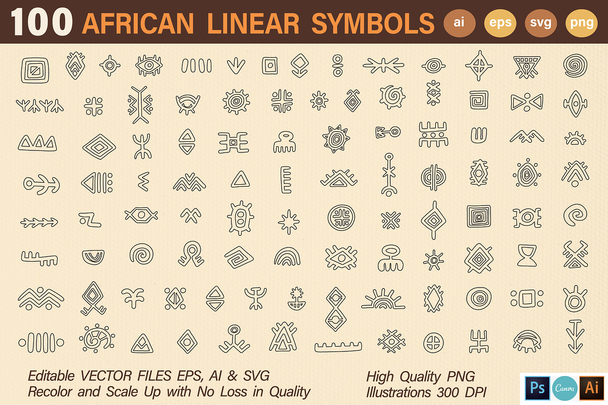 African Shapes Borders Atelier +SVG, an Object Graphic by Katrinelly (Photo 5 of 11)