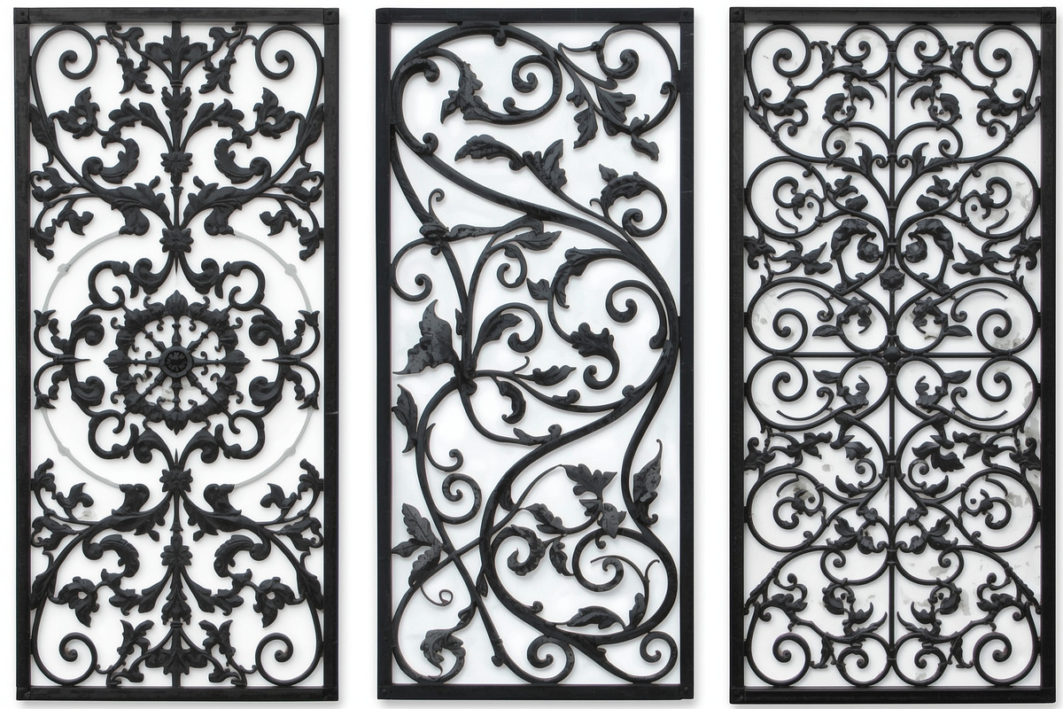 Decorative Floral Panel Silhouette, an Illustration by musafir_fashion (Photo 21 of 21)