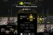 Fitfinity Fitness Gym Shopify Theme, a Shopify Template by ThemesRain (Thumbnail 2 of 3)