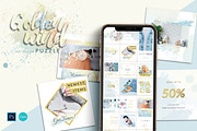 PUZZLE Bundle Instagram CANVA PS, a Social Media Template by Eviory (Thumbnail 35 of 50)