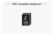 Pound Bank, Coin Money Icons Set, a Finance Illustration by Designfour (Thumbnail 6 of 7)