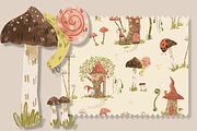 Gnomes Whimsy Pattern, a Pattern Graphic by Lady Bruniere Design (Thumbnail 3 of 8)