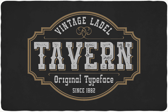 Tavern Typeface preview 7