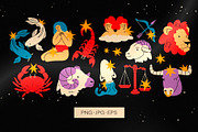 Zodiac signs, an Object Illustration by Twisted Tail (Thumbnail 4 of 7)