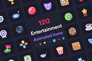 Entertainment Animated Icons, an Icon by Vectors Market (Thumbnail 1 of 7)