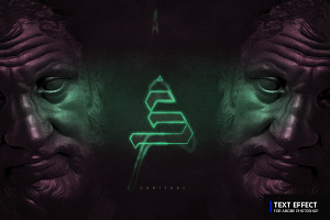 Aura - Photoshop Text Effect