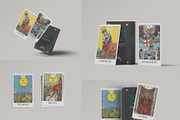 Tarot Card Mockup, a Packaging Mockup by Tahtagraphic (Thumbnail 1 of 8)