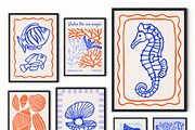 Ocean Gallery Vector Print Creator, an Object Graphic by ArtFM (Thumbnail 6 of 17)