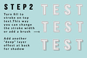 BIG SHOW - Layered 3D font, a Sans Serif Font by Tropical Type (Thumbnail 9 of 9)