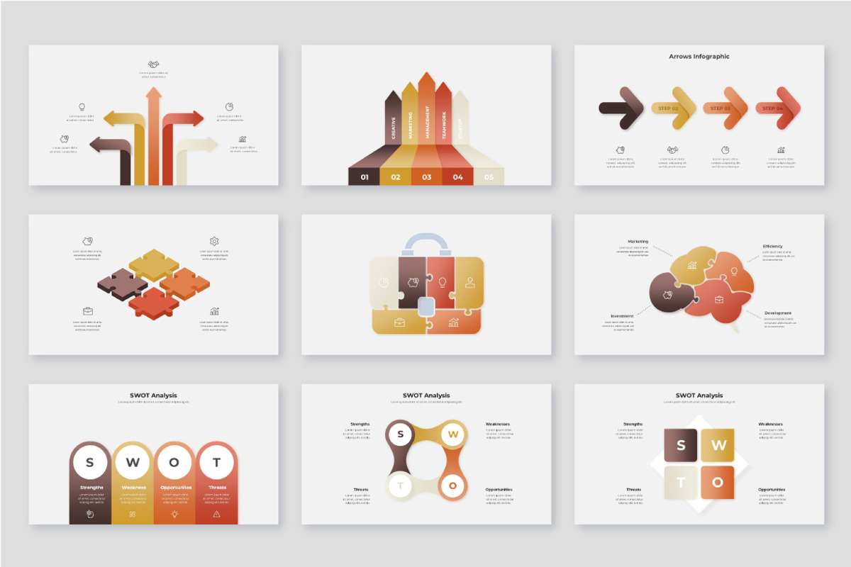 Animated Marketing Infographic Pack, a Presentation Template by Abert (Photo 4 of 6)