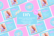 Colorful Business Card, a Business Card Template by SunshineStudioBoutique (Thumbnail 2 of 10)