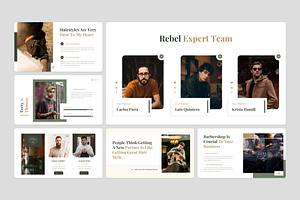 Rebel - Barbershop Google Slide