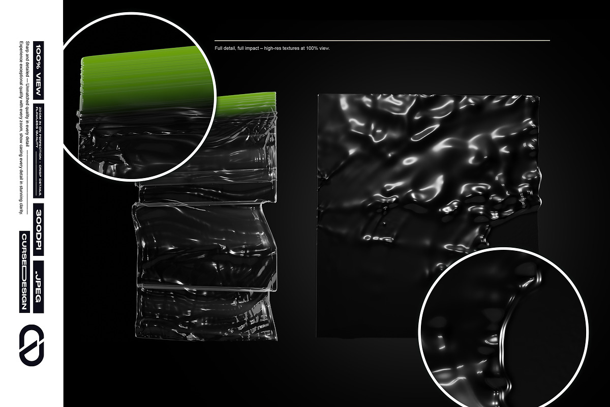 150 Plastic Bag Overlays, a Texture Graphic by Cursedesign (Photo 4 of 5)
