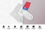 Socks Mockup, a Product Mockup by PixelVoyager (Thumbnail 2 of 6)