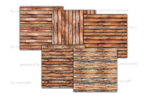 Wooden Boards Digital Papers