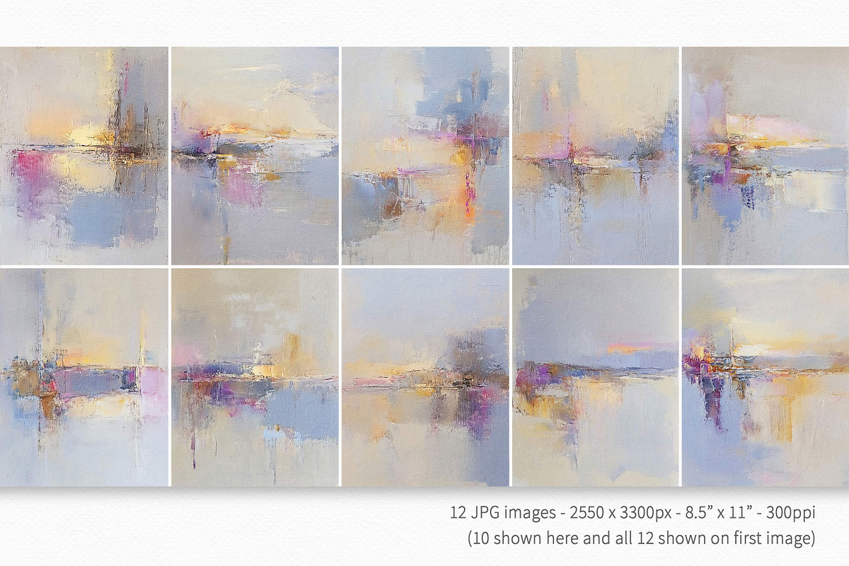 Lavender Sunrise, a Decorative Illustration by rileyBgraphics (Photo 2 of 6)